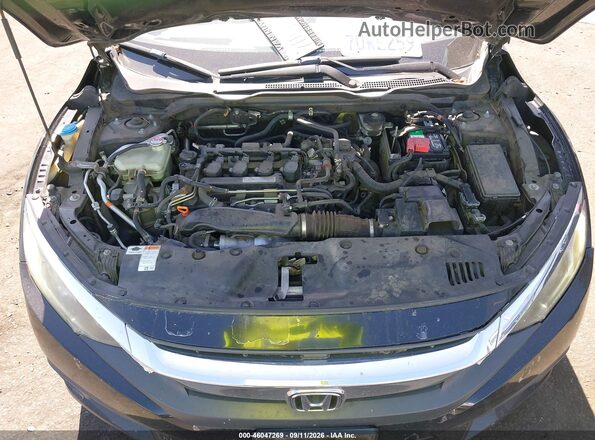 2HGFC1F71GH656078 2016 HONDA CIVIC Black Rear view