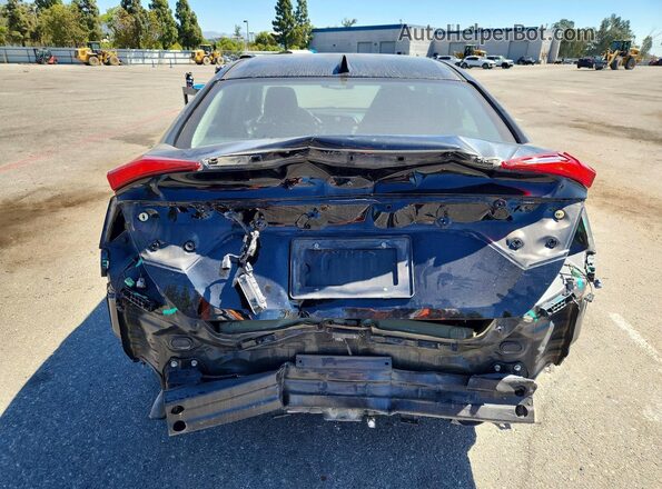 2HGFC1F78GH636894 2016 HONDA CIVIC Black Rear view