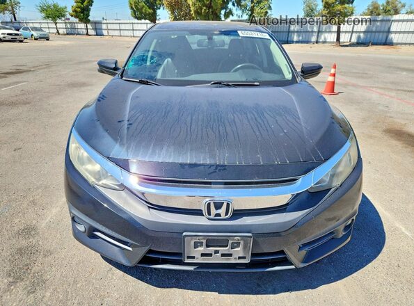 2HGFC1F78GH636894 2016 HONDA CIVIC Black Front view