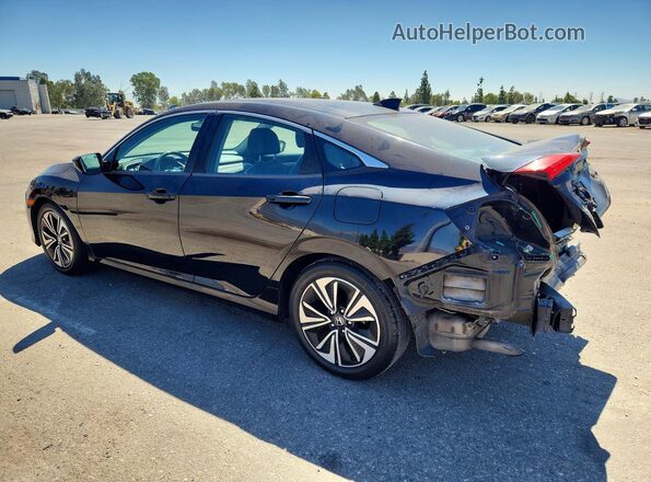 2HGFC1F78GH636894 2016 HONDA CIVIC Black Rear left