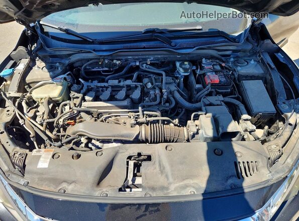 2HGFC1F78GH636894 2016 HONDA CIVIC Black Rear interior view