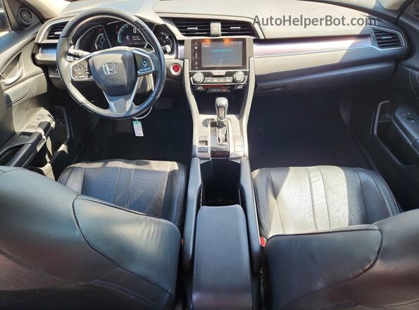 2HGFC1F78GH636894 2016 HONDA CIVIC Black Dashboard view