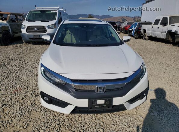 2HGFC1F94GH635937 2016 HONDA CIVIC Белый Вид спереди