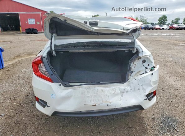 2HGFC1F97JH104092 2018 HONDA CIVIC White Вид ззаду