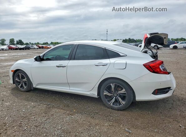 2HGFC1F97JH104092 2018 HONDA CIVIC White Задня ліва чверть
