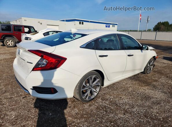 2HGFC1F97KH101937 2019 HONDA CIVIC Белый Задняя правая четверть