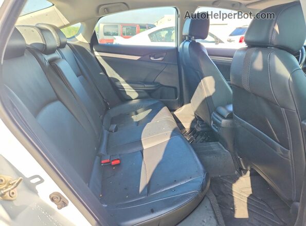 2HGFC1F97KH101937 2019 HONDA CIVIC Белый Вид задних сидений