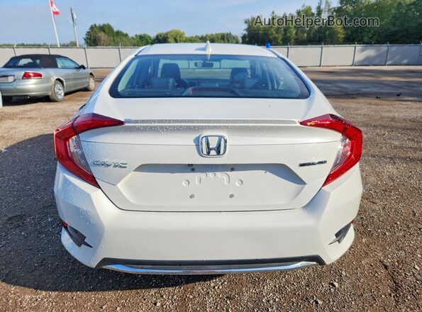 2HGFC1F97KH101937 2019 HONDA CIVIC Белый Вид сзади