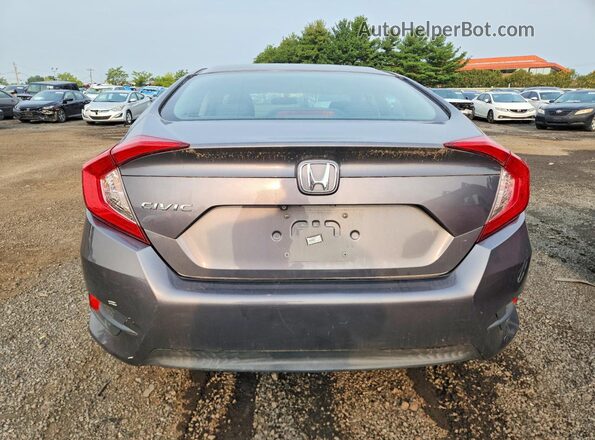 2HGFC2F50GH527222 2016 HONDA CIVIC Серый Вид сзади