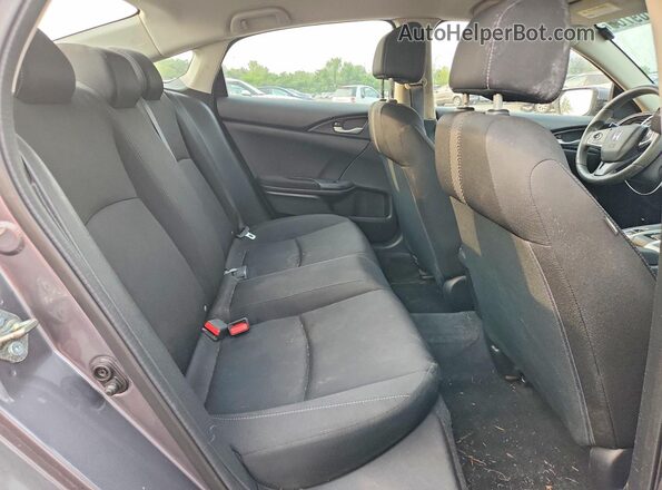 2HGFC2F50GH527222 2016 HONDA CIVIC Серый Вид задних сидений