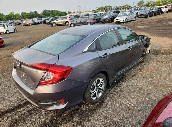 2HGFC2F50GH527222 2016 HONDA CIVIC Серый Задняя правая четверть