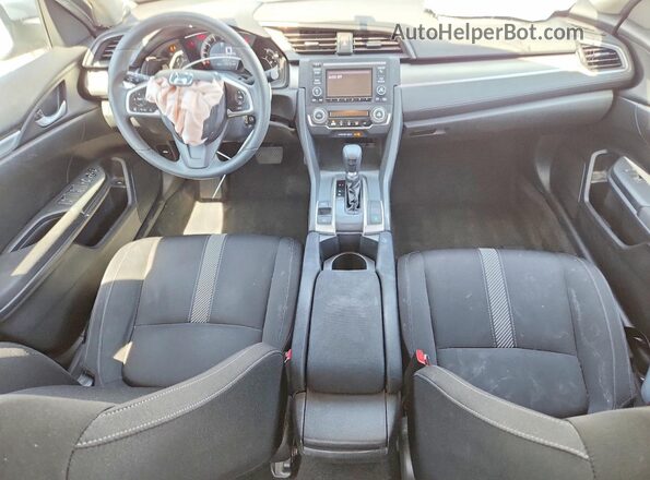 2HGFC2F50GH535398 2016 HONDA CIVIC Silver Dashboard view