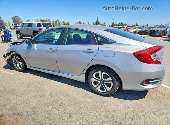 2HGFC2F50GH535398 2016 HONDA CIVIC Silver Rear left