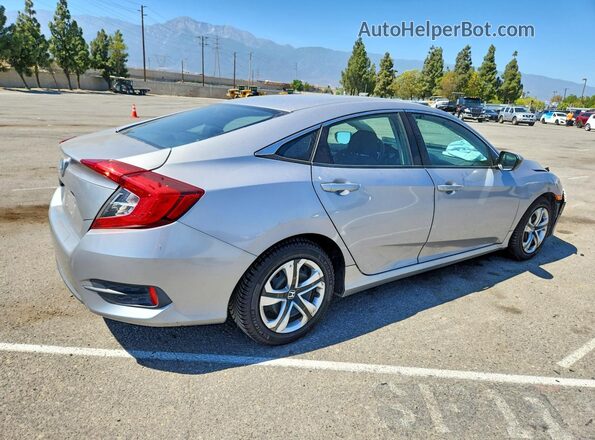 2HGFC2F50GH535398 2016 HONDA CIVIC Silver Rear right