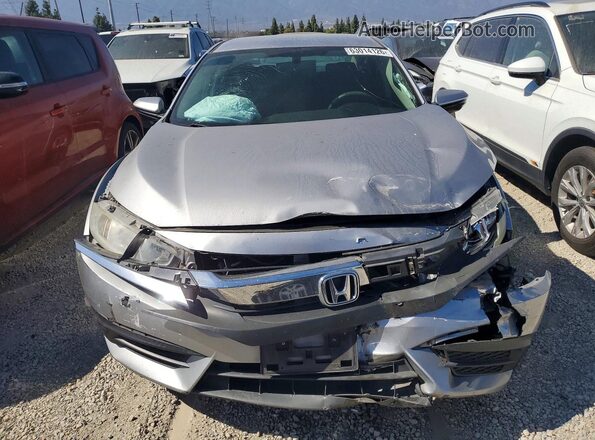 2HGFC2F50GH535398 2016 HONDA CIVIC Silver Front view