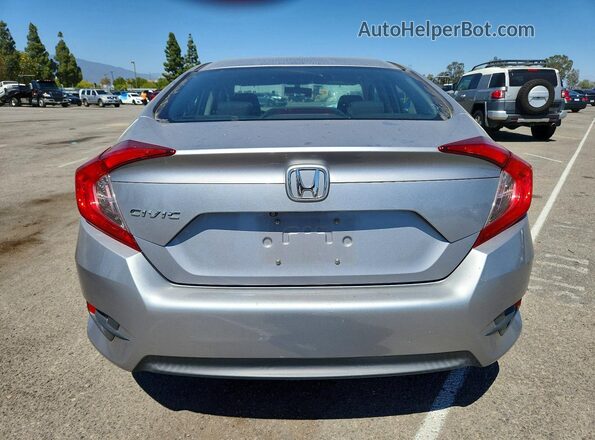 2HGFC2F50GH535398 2016 HONDA CIVIC Silver Rear view