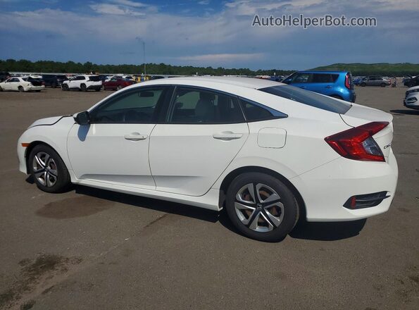 2HGFC2F50GH574265 2016 HONDA CIVIC White Rear left