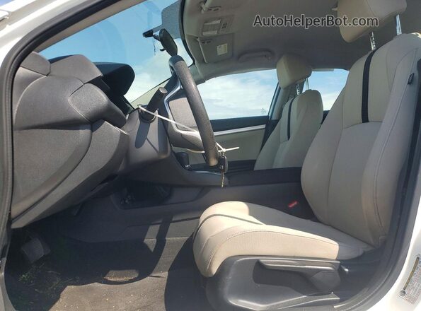 2HGFC2F50GH574265 2016 HONDA CIVIC White Front interior view