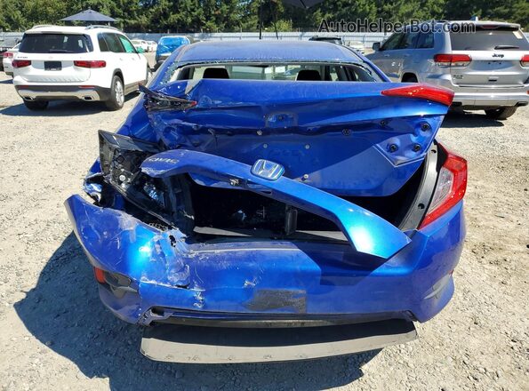 2HGFC2F50JH610270 2018 HONDA CIVIC Blue Հետևի տեսք
