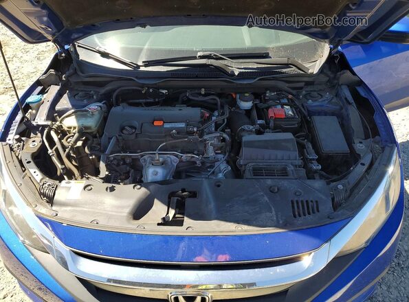 2HGFC2F50JH610270 2018 HONDA CIVIC Blue Սալոնի հետևի տեսք