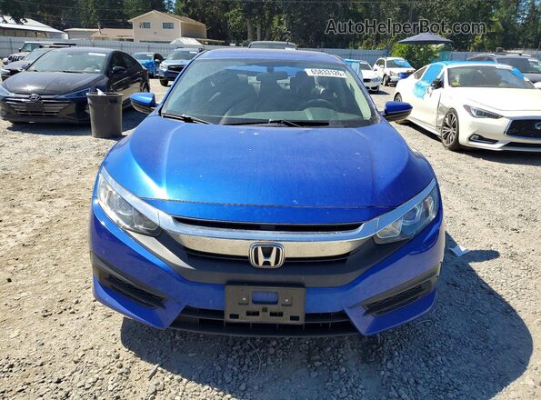 2HGFC2F50JH610270 2018 HONDA CIVIC Blue Դիմացի տեսք