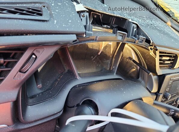 2HGFC2F51HH513847 2017 HONDA CIVIC Gray ხელსაწყოთა პანელის ხედი
