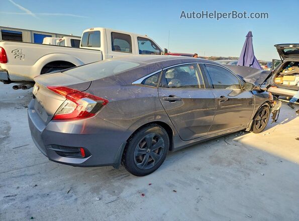2HGFC2F51HH513847 2017 HONDA CIVIC Gray უკანა მარჯვენა