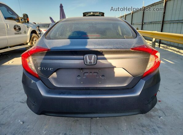 2HGFC2F51HH513847 2017 HONDA CIVIC Gray უკანა ხედი
