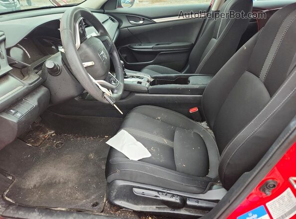 2HGFC2F51HH552955 2017 HONDA CIVIC Red Widok wnętrza z przodu