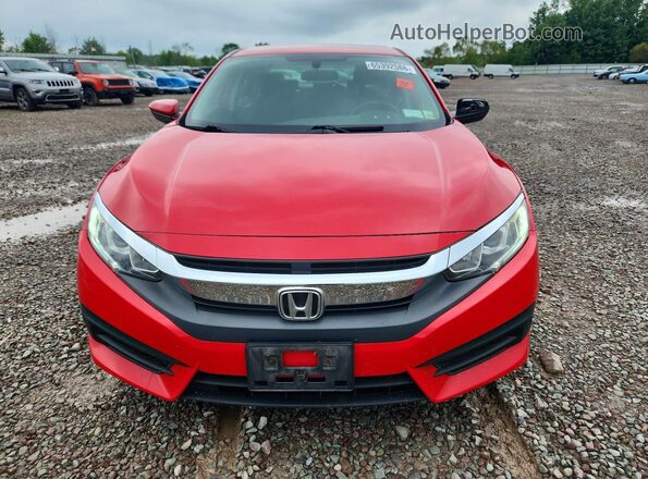 2HGFC2F51HH552955 2017 HONDA CIVIC Red Widok z przodu
