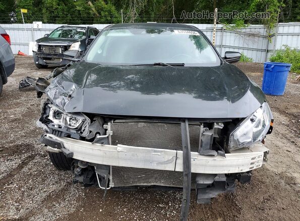 2HGFC2F51KH010052 2019 HONDA CIVIC Black წინა ხედი