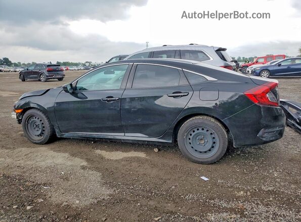 2HGFC2F51KH010052 2019 HONDA CIVIC Black უკანა მარცხენა
