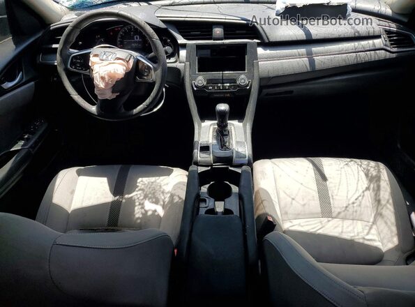 2HGFC2F52HH537641 2017 HONDA CIVIC Gray Vista del salpicadero