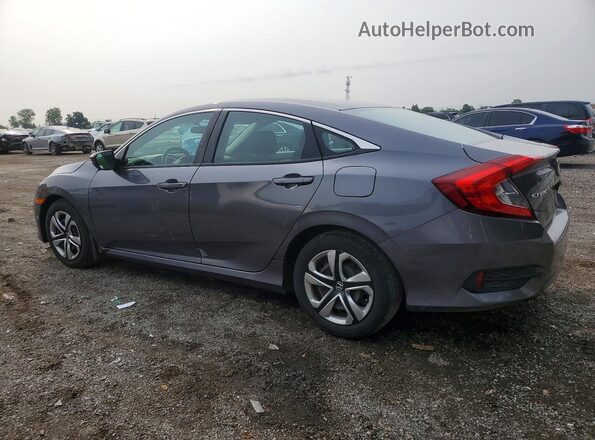 2HGFC2F52JH032950 2018 HONDA CIVIC Gray უკანა მარცხენა