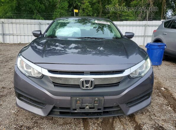 2HGFC2F52JH032950 2018 HONDA CIVIC Gray წინა ხედი