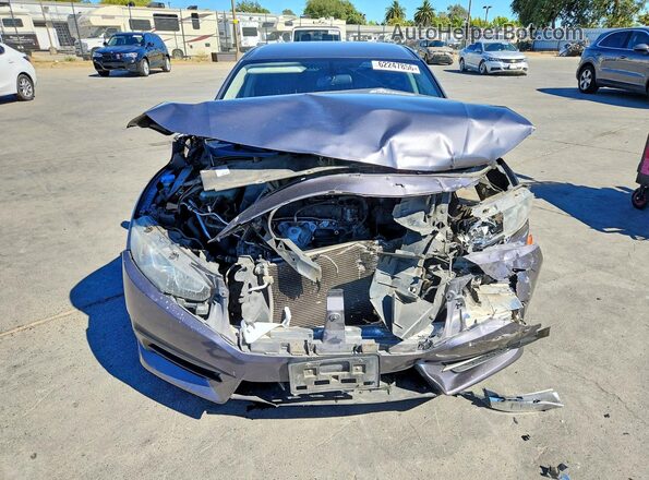 2HGFC2F52JH584576 2018 HONDA CIVIC Charcoal Vista frontal