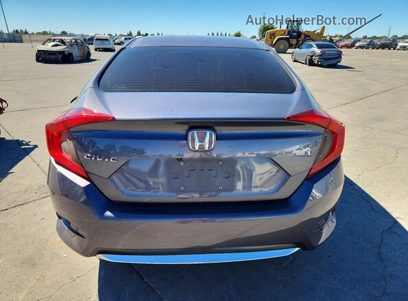 2HGFC2F52JH584576 2018 HONDA CIVIC Charcoal Vista trasera