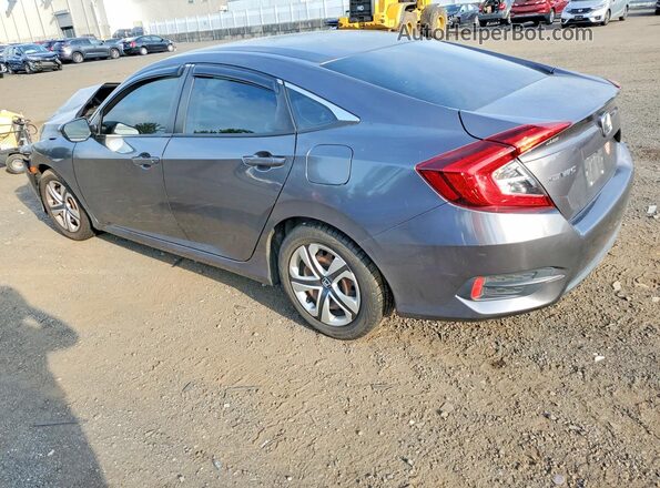2HGFC2F53HH561169 2017 HONDA CIVIC Gray Հետևի ձախ