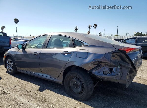 2HGFC2F53HH577582 2017 HONDA CIVIC Gray Rear left