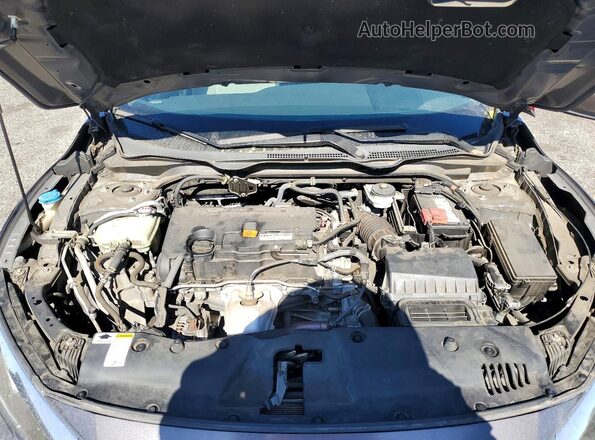 2HGFC2F53HH577582 2017 HONDA CIVIC Gray Rear interior view