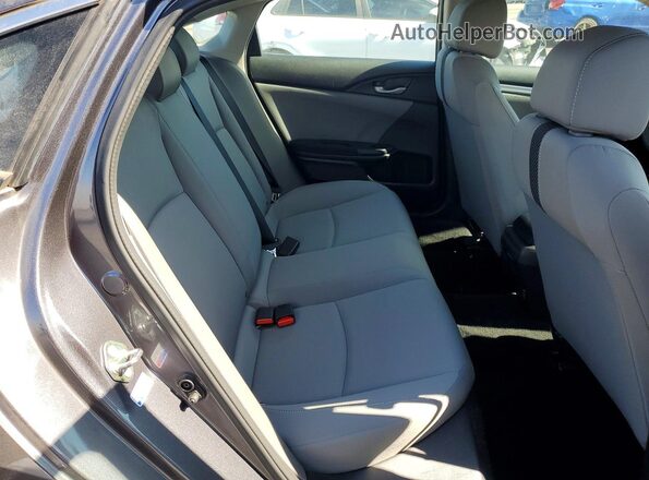 2HGFC2F53HH577582 2017 HONDA CIVIC Gray Rear seats view