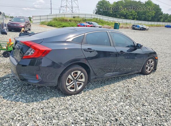 2HGFC2F54GH544797 2016 HONDA CIVIC Black Trasero derecho