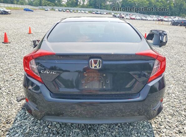 2HGFC2F54GH544797 2016 HONDA CIVIC Black Vista trasera