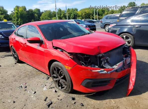 2HGFC2F54GH548428 2016 HONDA CIVIC Red Front right