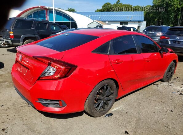 2HGFC2F54GH548428 2016 HONDA CIVIC Red Rear right