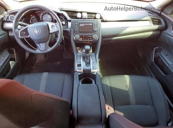 2HGFC2F54GH548428 2016 HONDA CIVIC Red Dashboard view