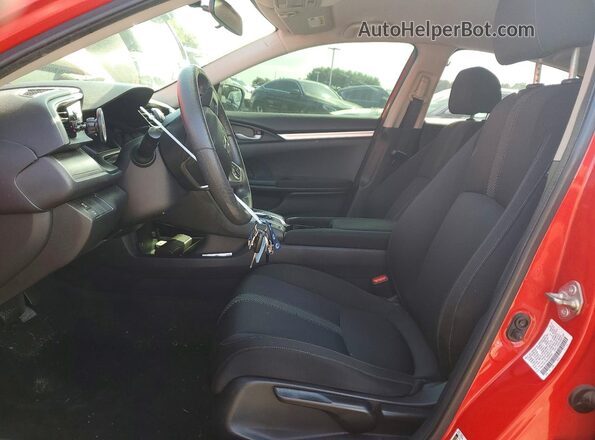 2HGFC2F54GH548428 2016 HONDA CIVIC Red Front interior view