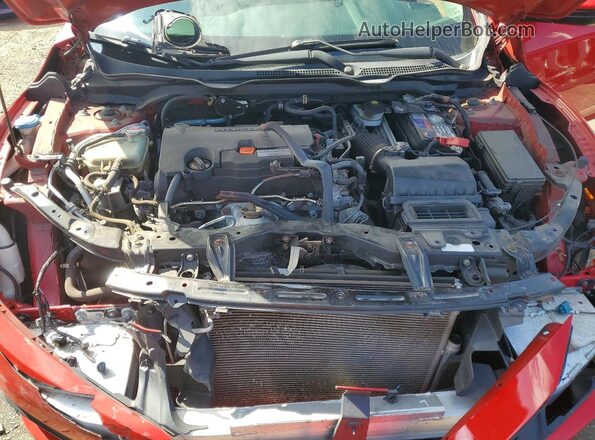 2HGFC2F54GH548428 2016 HONDA CIVIC Red Rear interior view