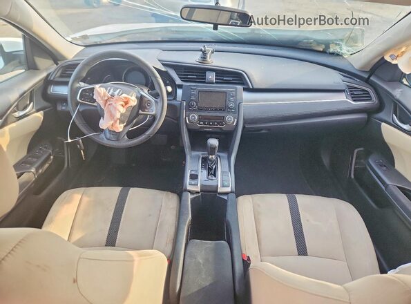 2HGFC2F54HH552223 2017 HONDA CIVIC White Vista del salpicadero