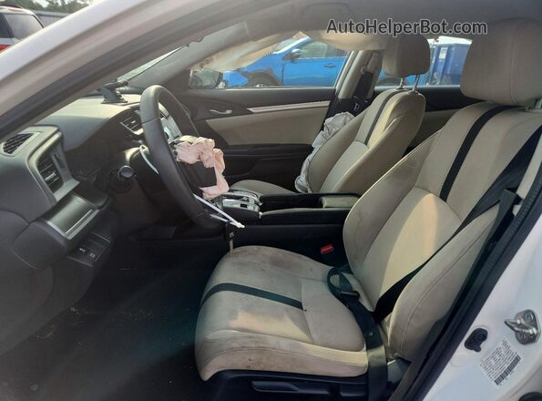 2HGFC2F54HH552223 2017 HONDA CIVIC White Vista interior delantera